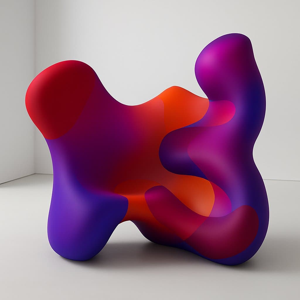 Sculptural form, front