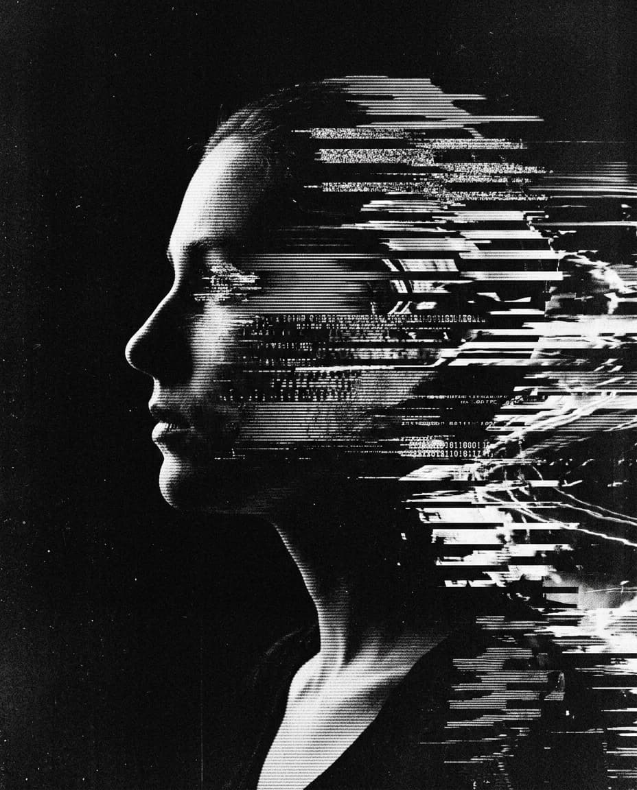 Profile breaking into scanlines