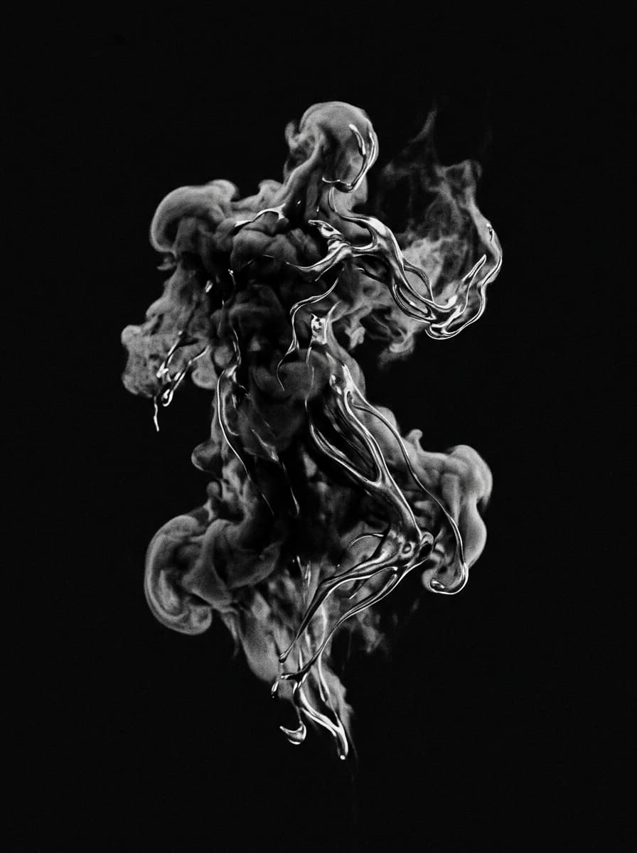 Liquid metal gesture