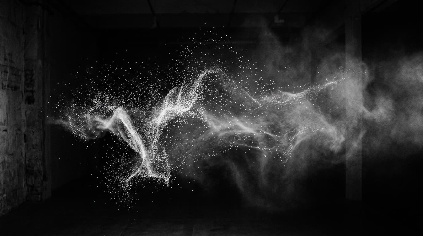 Liminal Fields — installation still